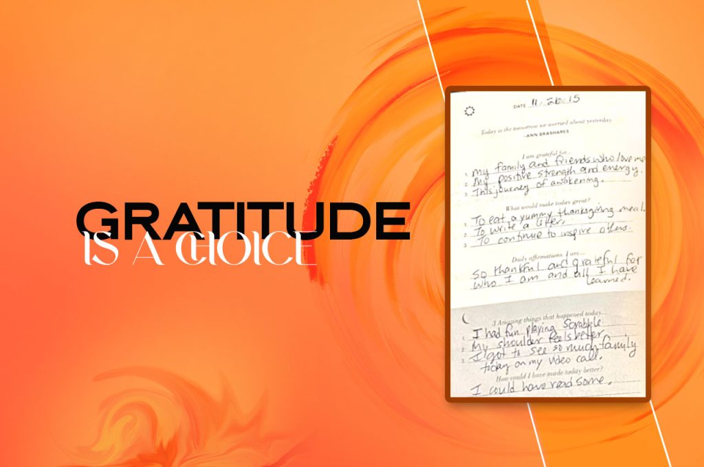 Gratitude is a choice-Rashmi Airan